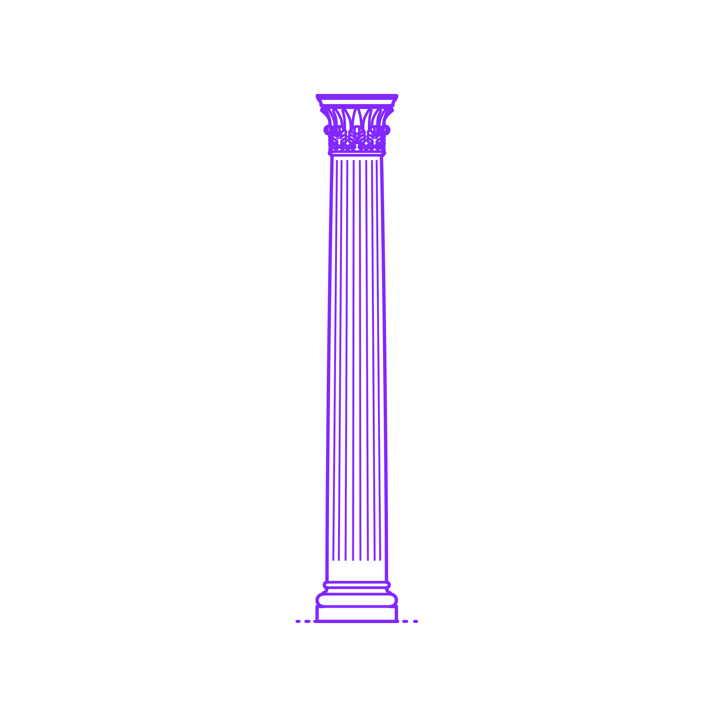 Buildings Stone Columns Greek Corinthian Fluted Medium Digital Sketch Svg Design Free Vectors